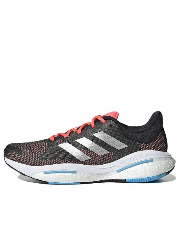 Кроссовки solarglide 5 Adidas — изображение 1 из 4, черный/розовый