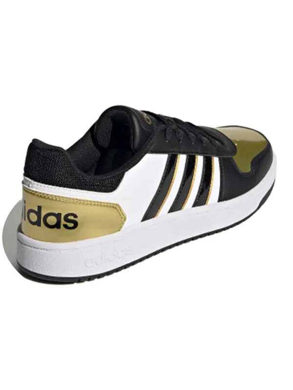Кроссовки neo hoops 2.0 Adidas — изображение 4 из 4, черный/золотистый/белый