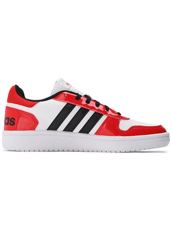 Кроссовки neo hoops 20 Adidas — изображение 2 из 4, красный/белый/черный