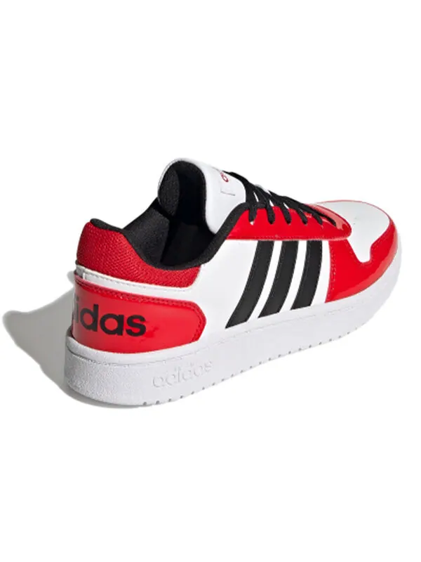 Кроссовки neo hoops 20 Adidas — изображение 4 из 4, красный/белый/черный