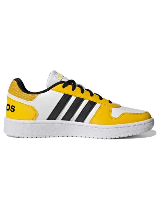 Кроссовки neo hoops 20 Adidas — изображение 2 из 4, белый/желтый/черный