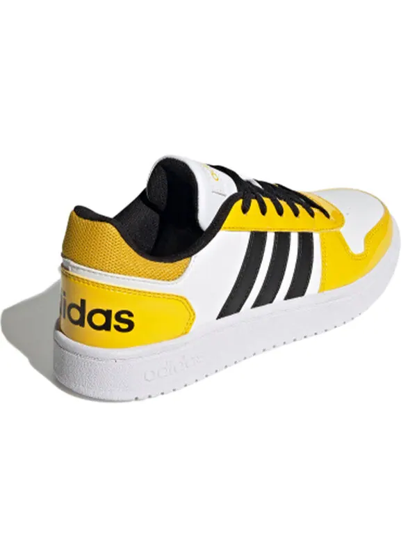 Кроссовки neo hoops 20 Adidas — изображение 4 из 4, белый/желтый/черный