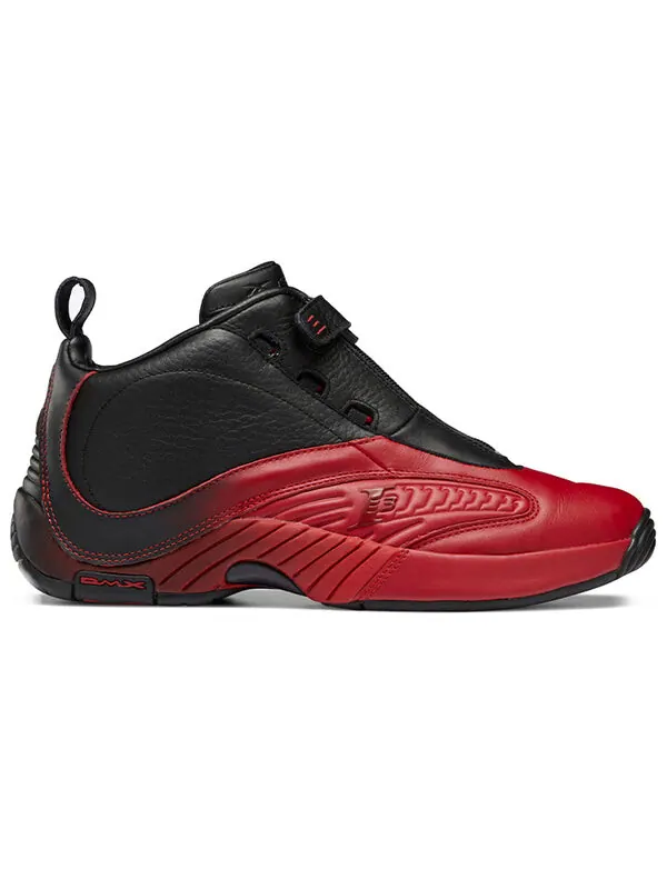 Кроссовки answer 4 'flash red' Reebok — изображение 2 из 4, черный/красный