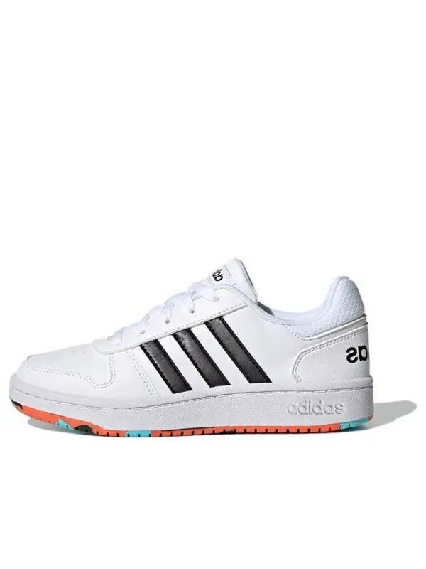 Кроссовки neo hoops 2.0k Adidas — изображение 1 из 4, белый/черный