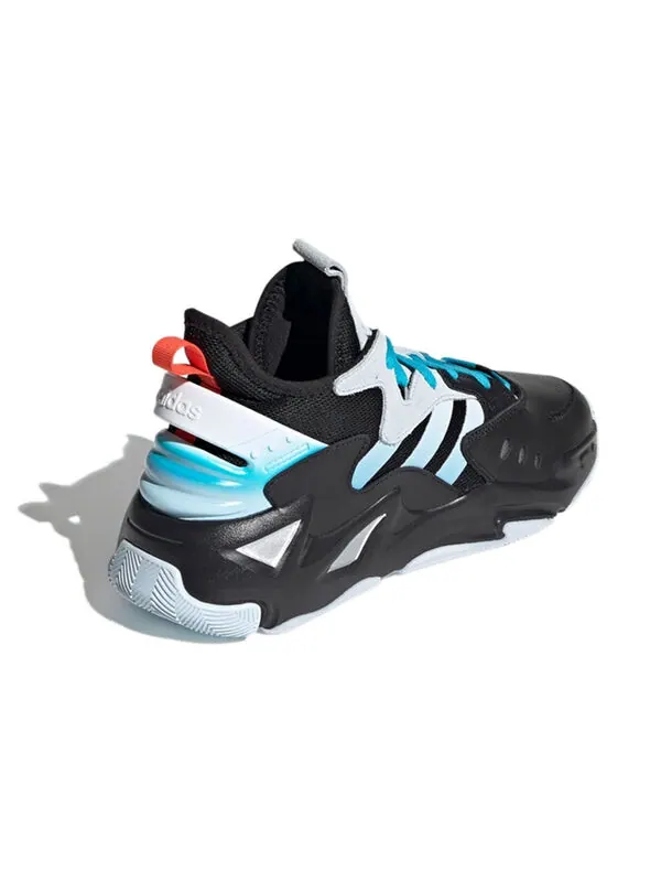 Кроссовки нео огнеходец Adidas — изображение 4 из 4, черный/синий/белый