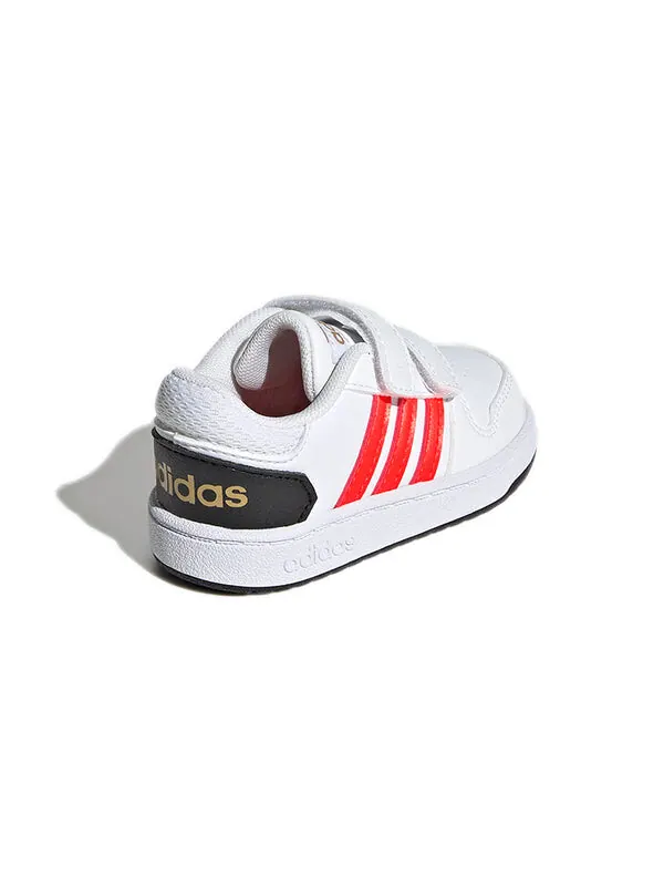 Кроссовки (TD) adidas neo Hoops 2.0 Cmf I — изображение 4 из 4, белый/оранжевый