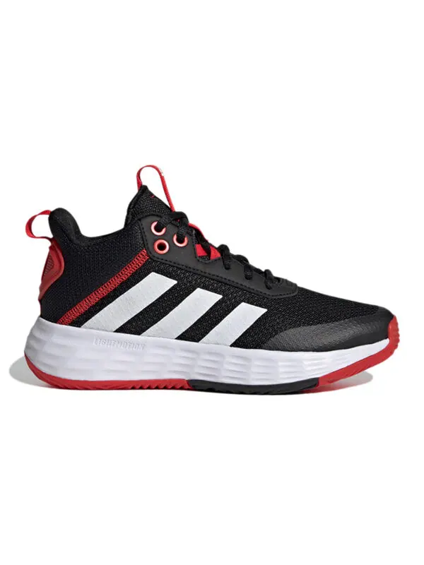 Кроссовки ownthegame 2.0 Adidas — изображение 2 из 4, черный/белый/красный