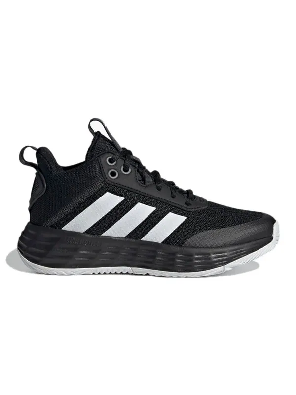 Кроссовки (GS) Adidas Ownthegame 2.0 Basketball Shoes 'Black White' — изображение 2 из 4, черный/белый