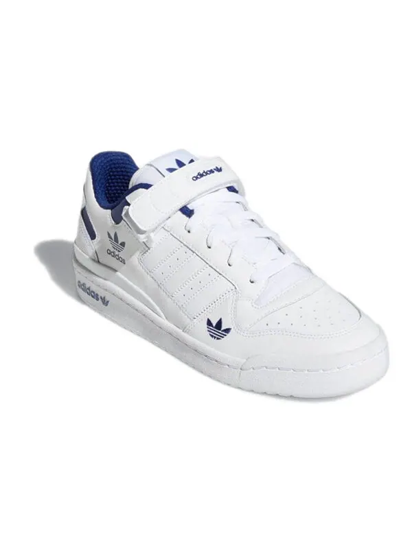 Кроссовки форум низкий Adidas — изображение 3 из 4, белый/синий/белый
