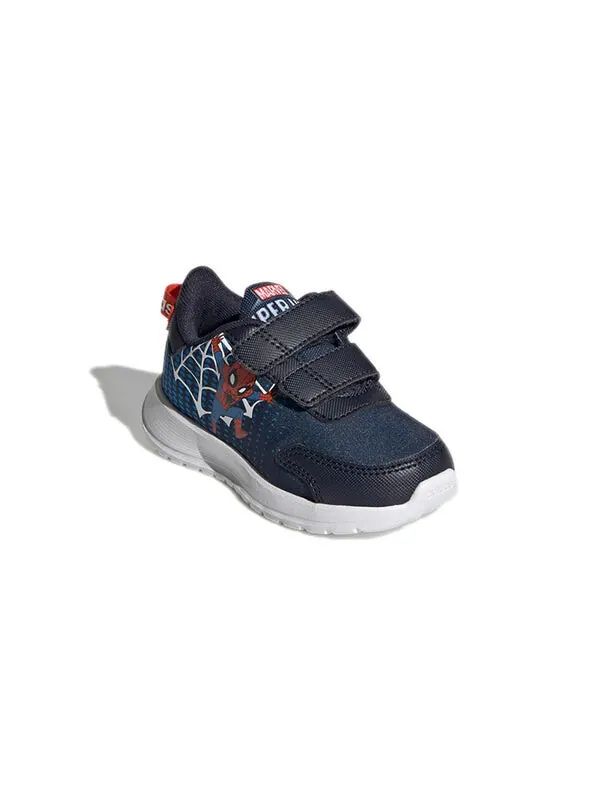 Кроссовки neo marvel x tensaur run Adidas — изображение 3 из 4, синий/красный/белый