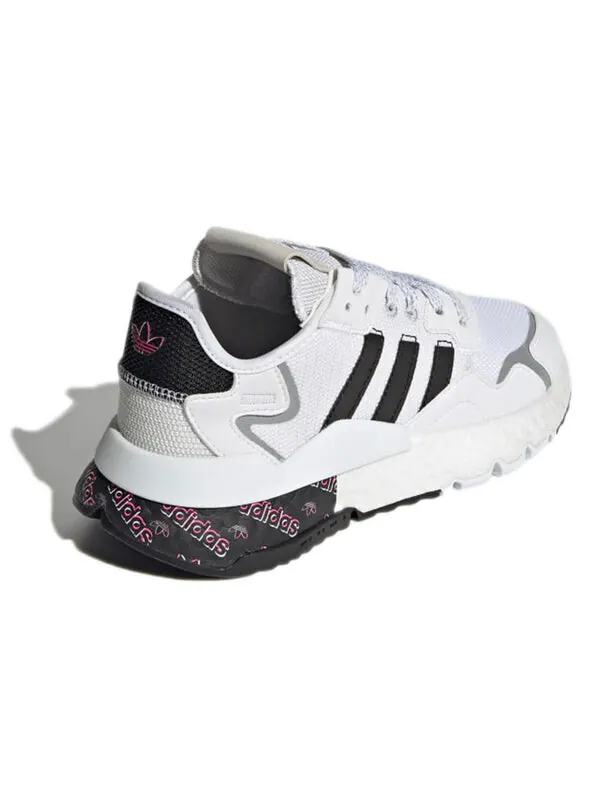 Кроссовки оригинальные nite jogger Adidas — изображение 4 из 4, белый/черный/серый