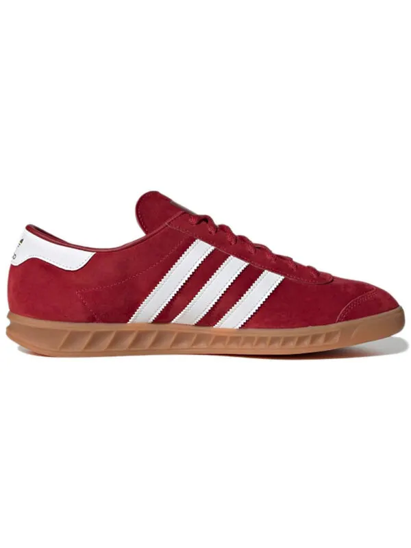 Кроссовки adidas originals Terrace Series Hamburg 'Red White' — изображение 2 из 4, красный/белый