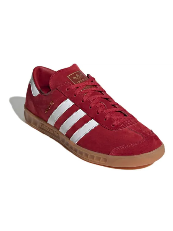 Кроссовки adidas originals Terrace Series Hamburg 'Red White' — изображение 3 из 4, красный/белый