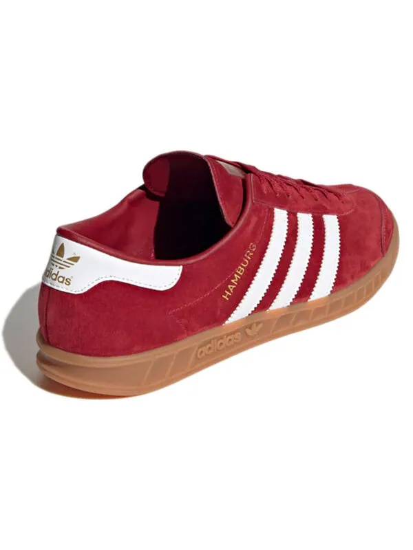 Кроссовки adidas originals Terrace Series Hamburg 'Red White' — изображение 4 из 4, красный/белый