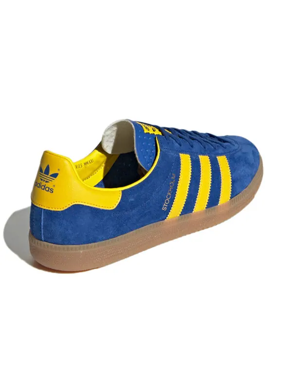 Кроссовки stockholm 'royal blue yellow gum' Adidas — изображение 4 из 4, синий