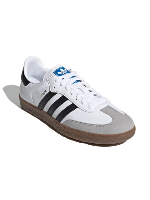 Кроссовки самба веганские Adidas — изображение 3 из 4, белый/черный