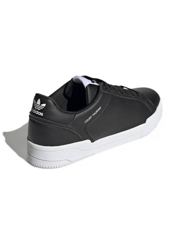 Кроссовки originals court tourino Adidas — изображение 4 из 4, черный/белый/белый