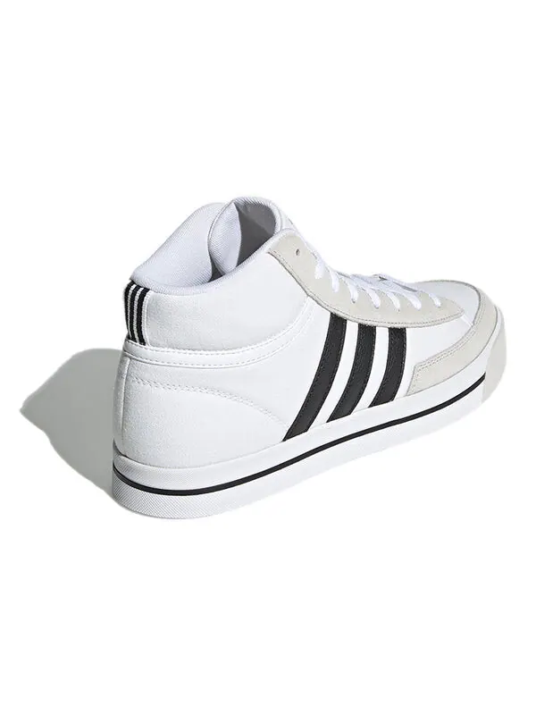 Кроссовки neo retrovulc mid Adidas — изображение 4 из 4, белый/серый/черный