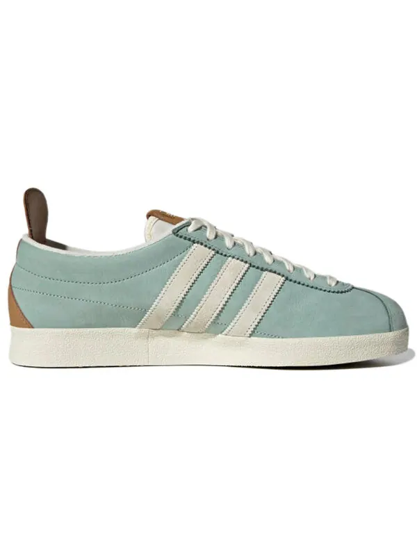 Кроссовки gazelle vintage легкие Adidas — изображение 2 из 4, зеленый/бежевый