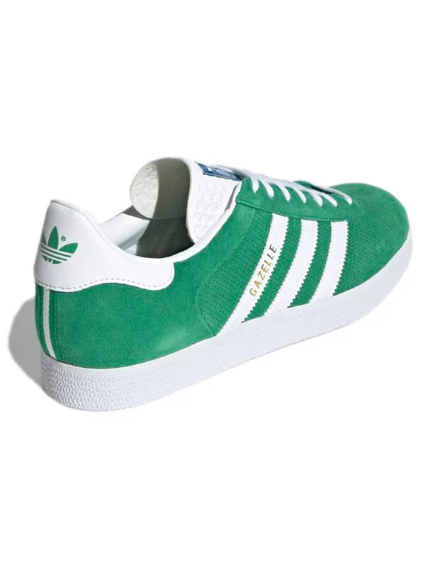 Кроссовки газель Adidas — изображение 4 из 4, зеленый/белый/золотистый