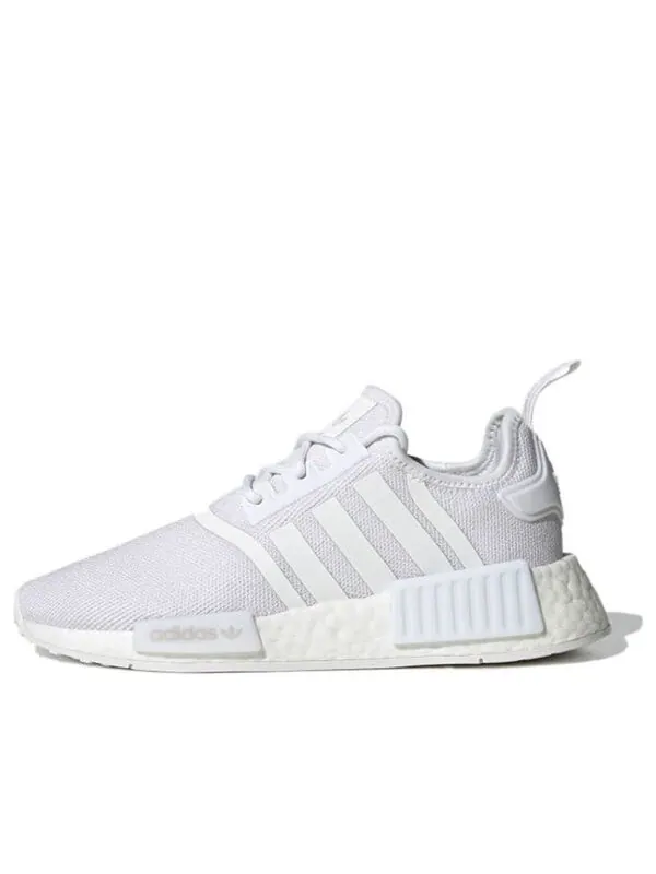 Кроссовки adidas NMD_R1 Refined J 'White Grey' — изображение 1 из 4, белый