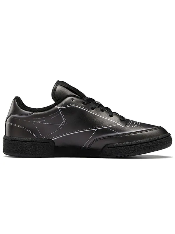 Кроссовки maison margiela x club c 'black' Reebok — изображение 2 из 4, черный