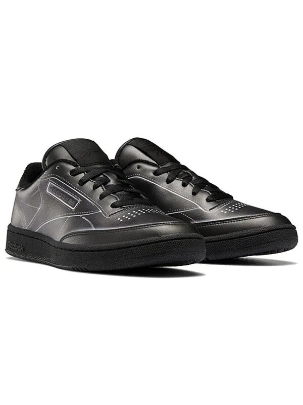 Кроссовки maison margiela x club c 'black' Reebok — изображение 3 из 4, черный