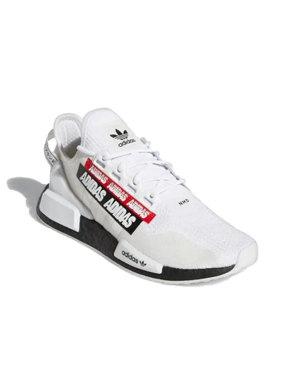 Кроссовки nmd_r1 v2 Adidas — изображение 3 из 4, белый