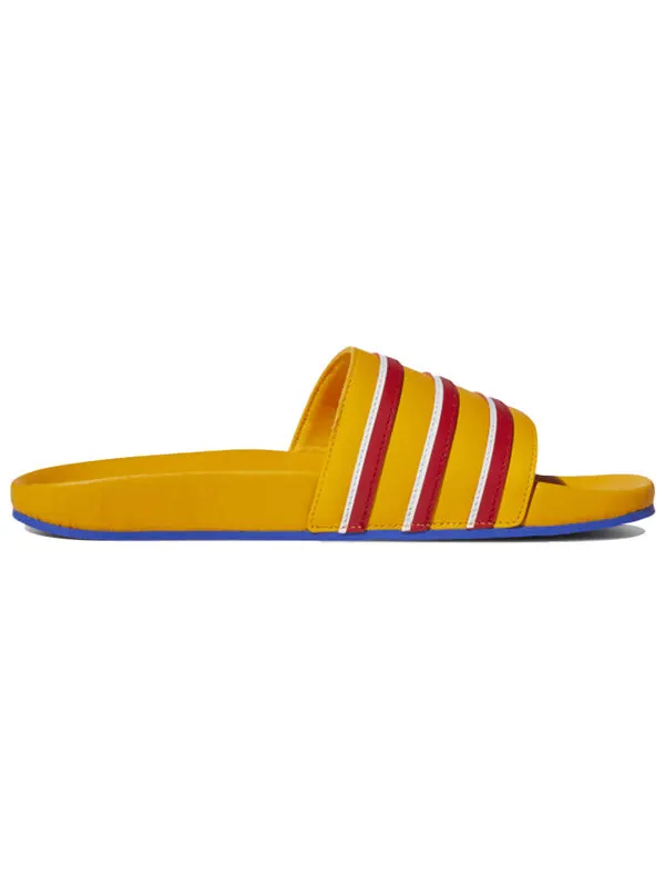 Тапочки eric emanuel x adilette slide 'mcdonald's all american games' Adidas — изображение 3 из 4, желтый/синий