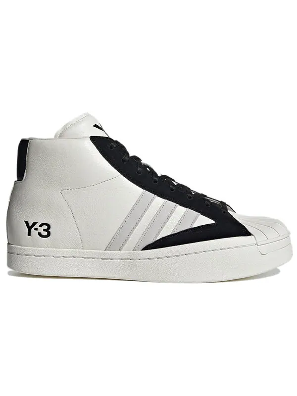 Кроссовки adidas Y-3 Yohji Pro 'Cream White' — изображение 2 из 4, черный/серый