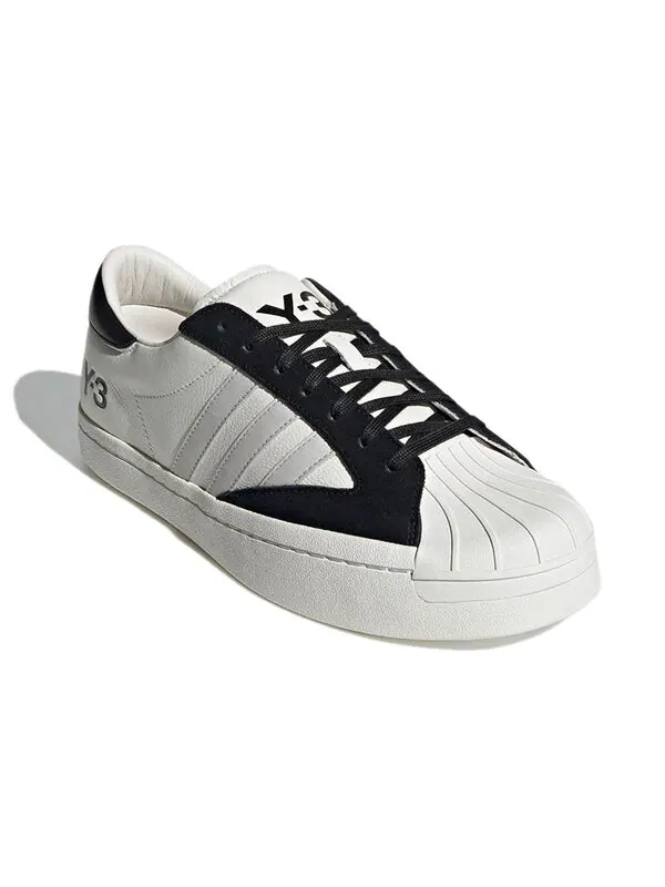 Кроссовки adidas Y-3 Yohji Star 'White Black' — изображение 3 из 4, белый/черный
