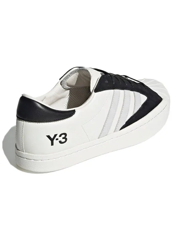 Кроссовки adidas Y-3 Yohji Star 'White Black' — изображение 4 из 4, белый/черный
