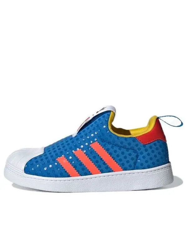 Кроссовки lego x superstar 360 j Adidas — изображение 1 из 4, синий/красный