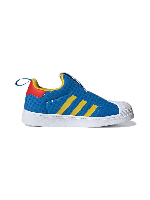 Кроссовки lego x superstar 360 j Adidas — изображение 2 из 4, синий/красный