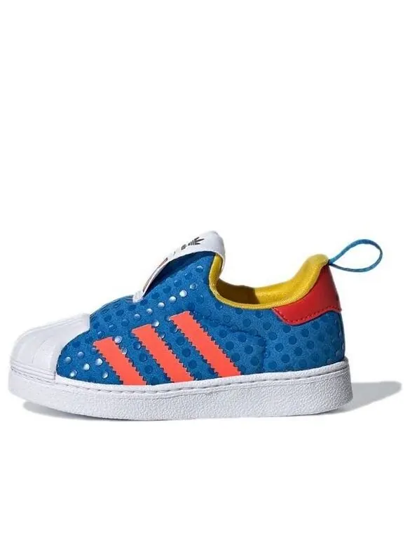 Кроссовки lego x superstar 360 i Adidas — изображение 1 из 4, синий/оранжевый