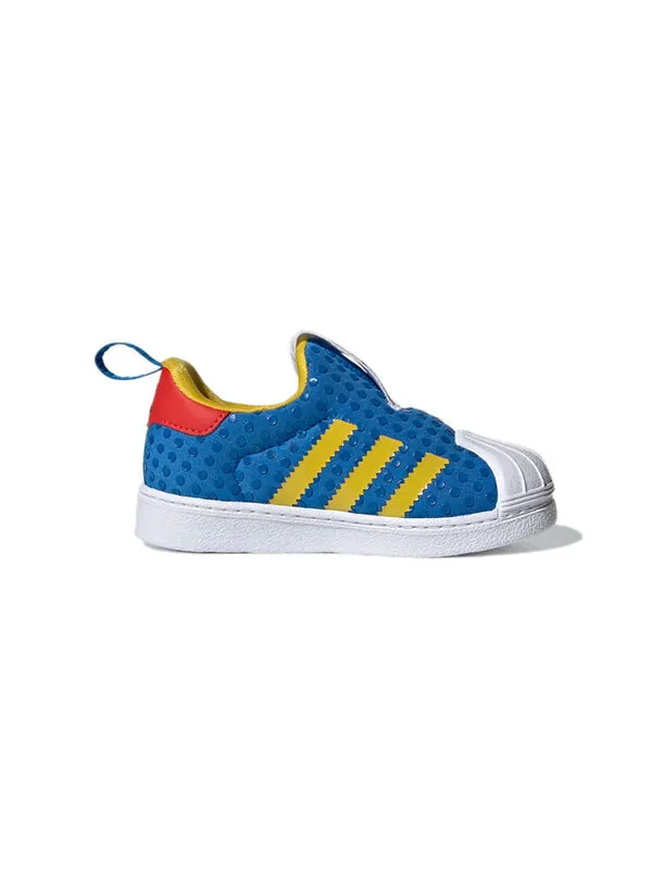 Кроссовки lego x superstar 360 i Adidas — изображение 2 из 4, синий/оранжевый