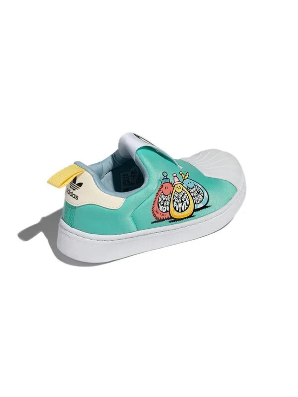 Кроссовки kevin lyons x originals superstar 360 i Adidas — изображение 4 из 4, зеленый
