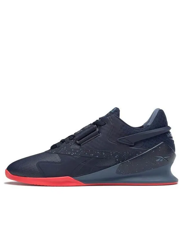 Кроссовки legacy lifter 2 'vector navy neon cherry' Reebok — изображение 1 из 4, темно-синий/неоновый