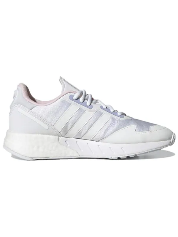 Кроссовки zx 1k boost Adidas — изображение 2 из 4, белый/фиолетовый