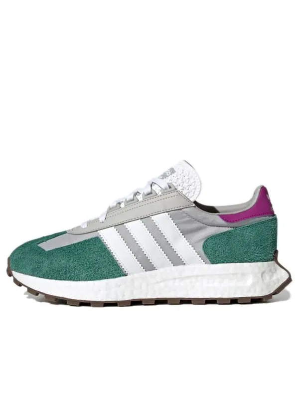 Кроссовки retropy e5 'grey collegiate green' Adidas — изображение 1 из 4, серый/зеленый/белый