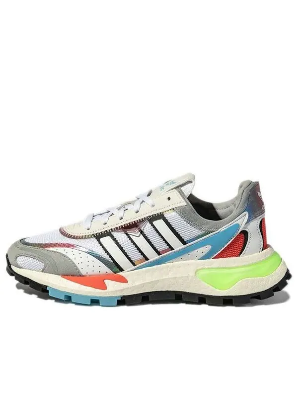 Кроссовки ретро p9 Adidas — изображение 1 из 4, белый/черный/серый/синий