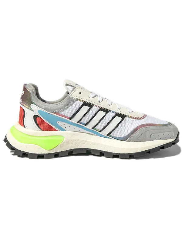 Кроссовки ретро p9 Adidas — изображение 2 из 4, белый/черный/серый/синий