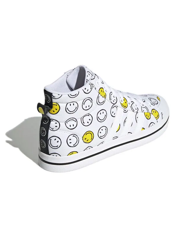 Кроссовки neo bravada mid Adidas — изображение 4 из 4, белый/желтый/черный