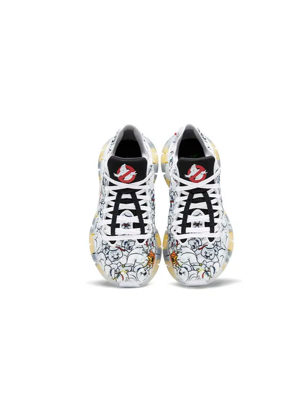 Кроссовки ghostbusters x zig kinetica j 'mr. stay-puft' Reebok — изображение 4 из 4, белый/черный/красный