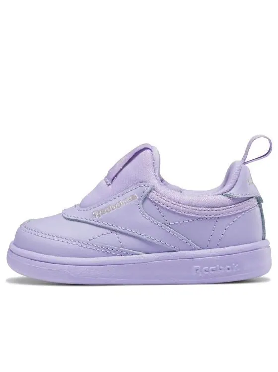 Детские слипоны Reebok Cardi B x Club C Slip-On 3 — изображение 1 из 6, фиолетовый