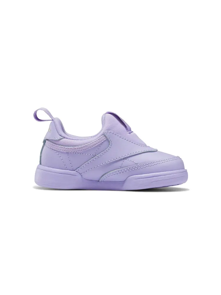 Детские слипоны Reebok Cardi B x Club C Slip-On 3 — изображение 2 из 6, фиолетовый