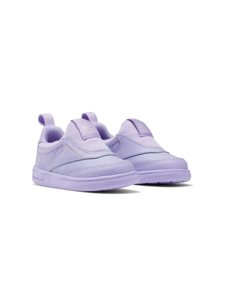 Детские слипоны Reebok Cardi B x Club C Slip-On 3 — изображение 3 из 6, фиолетовый