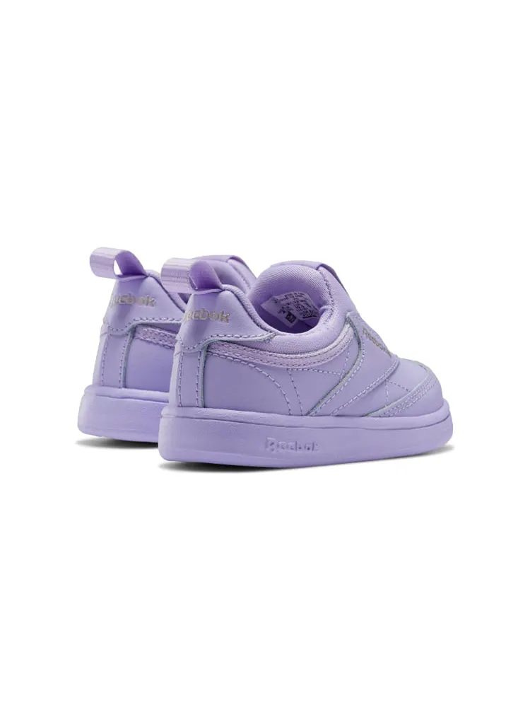 Детские слипоны Reebok Cardi B x Club C Slip-On 3 — изображение 5 из 6, фиолетовый