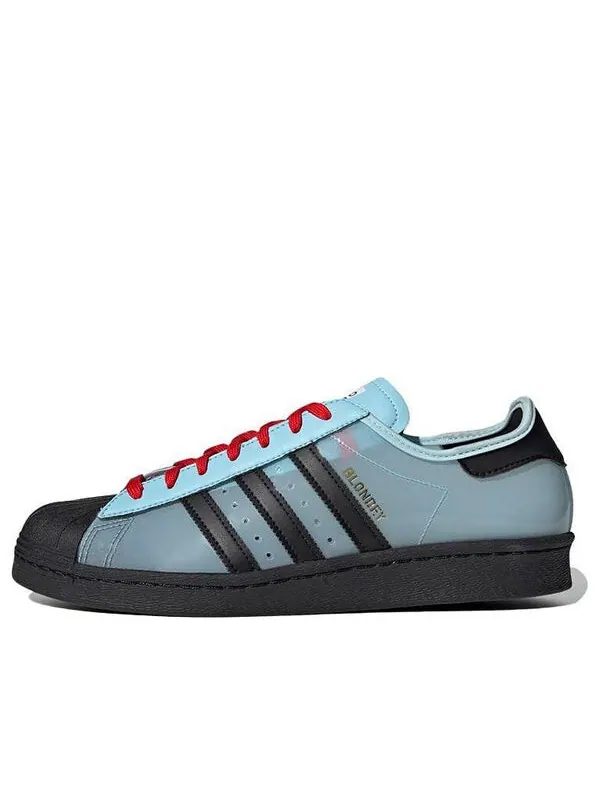 Кроссовки blondey mccoy x superstar Adidas — изображение 1 из 4, синий/черный/красный