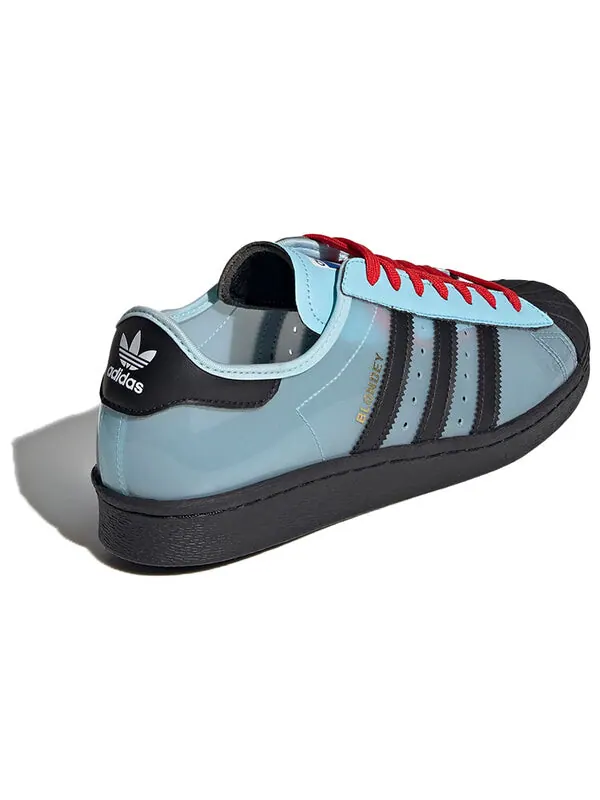 Кроссовки blondey mccoy x superstar Adidas — изображение 4 из 4, синий/черный/красный